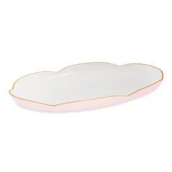 ENCANTO Amelia Oval Tray Camellia and White