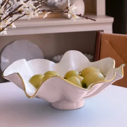 ENCANTO Aries Bowl (Camellia and White)