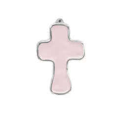 ENCANTO Athens Cross Ornament (Camellia)