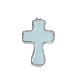 ENCANTO Athens Cross Ornament (Sky Blue)