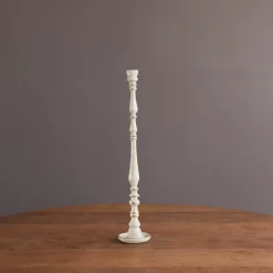 ENCANTO Crosby Large Candlestick Holder (Cream)