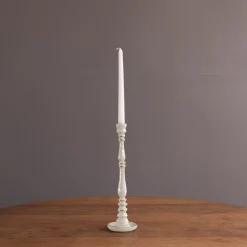 ENCANTO Crosby Small Candlestick Holder (Cream)