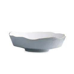 ENCANTO Dakota Large Bowl (Slate and White)