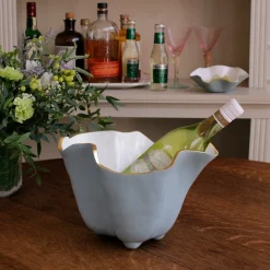 ENCANTO Onyx Ice Bucket Slate & White