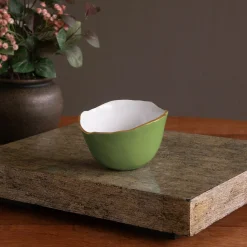ENCANTO Osaka Small Bowl (Green and White)