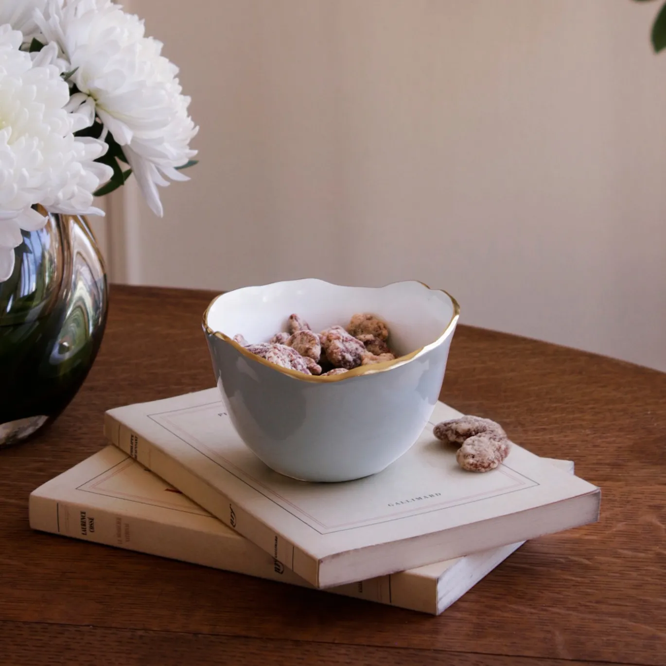 ENCANTO Osaka Small Bowl Slate & White