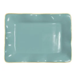 ENCANTO Vento Small Rectangular Tray (Turquoise)