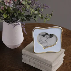 FRAME Encanto Curved Heart 5 x 5 (Periwinkle)
