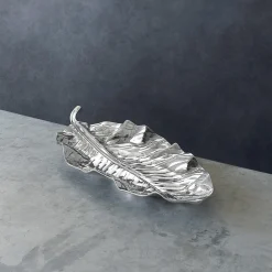 GARDEN Zebra Leaf Large Platter