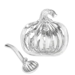 GIFTABLES Holiday Pumpkin Bowl with Spoon