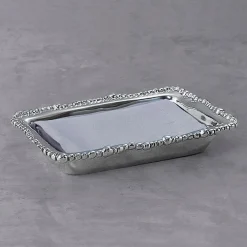 GIFTABLES Organic Pearl Guest Towel Holder