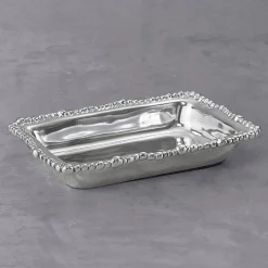 GIFTABLES Organic Pearl Guest Towel Holder