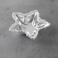 GIFTABLES Organic Pearl Star Bowl