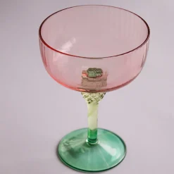 GLASS Aquarelle Coupe Set of 4 (Multi)