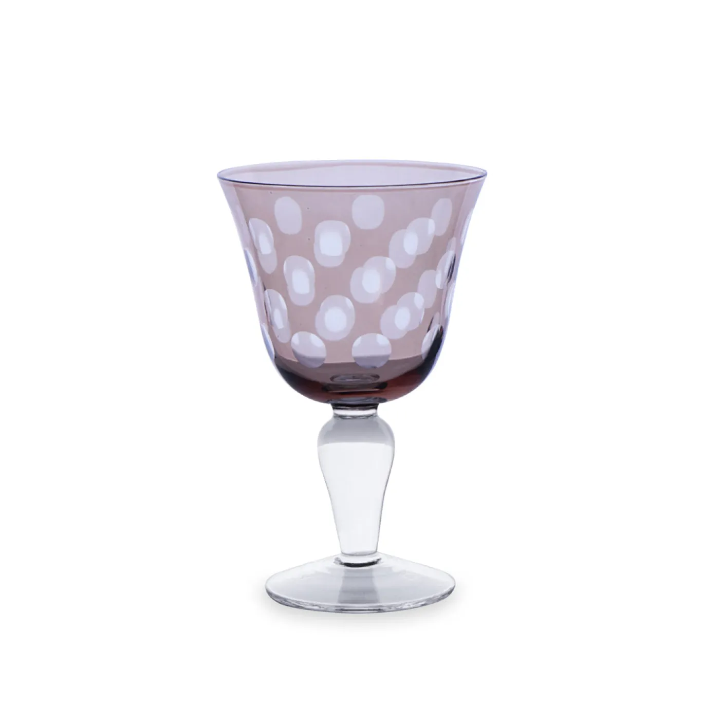 GLASS Carved Wine Set of 6 (Multi)