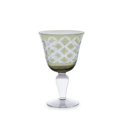 GLASS Carved Wine Set of 6 (Multi)