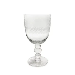 GLASS French Swirl All Purpose Set of 4 (Clear)