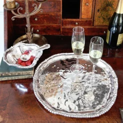 ORGANIC PEARL Nova Round Platter