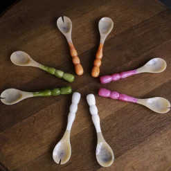 RESIN Rio Bubble Salad Servers (Green)