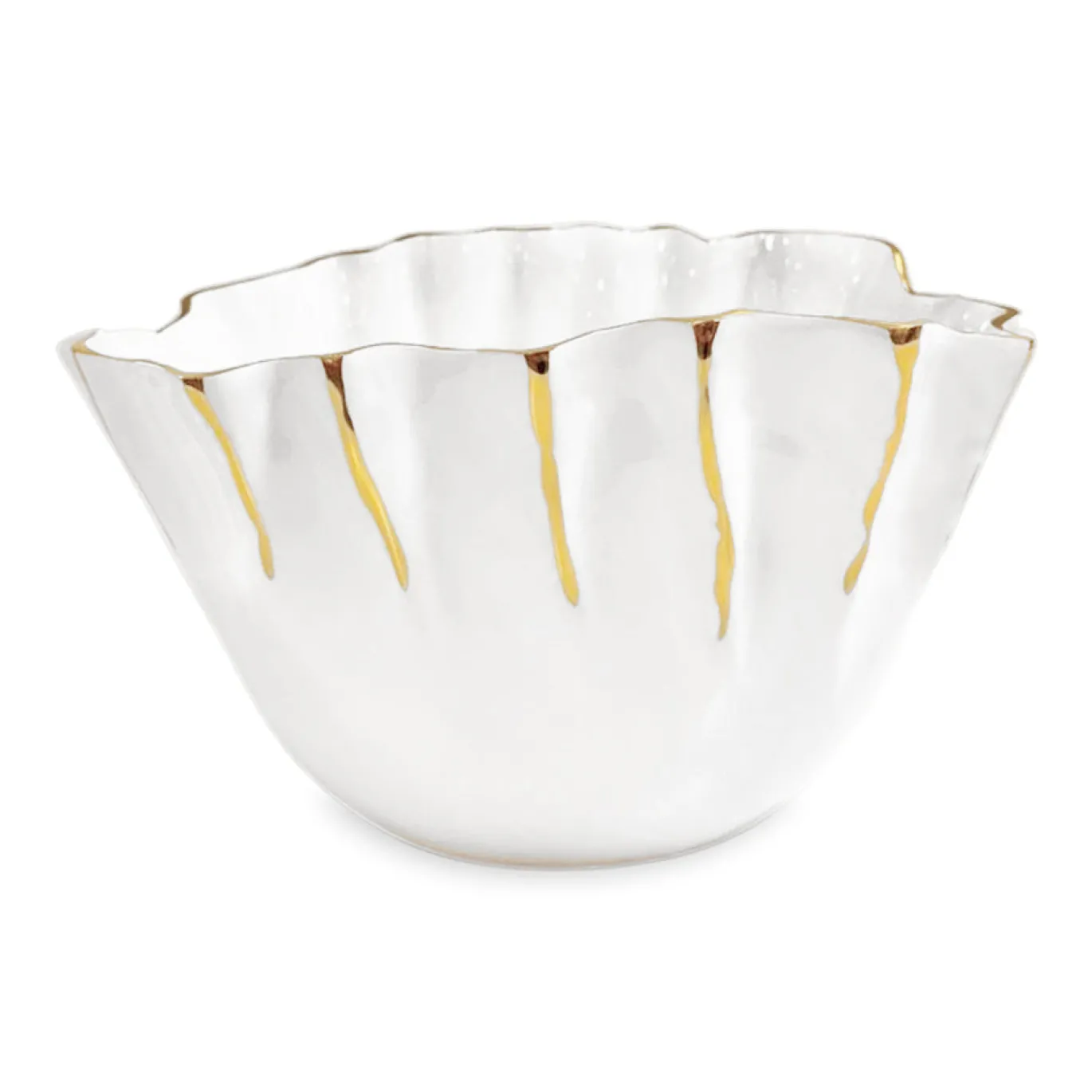 THANNI Mystic Ice Bucket (White and Gold)