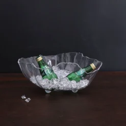 VIDA Acrylic Large Deep Bowl (Clear)