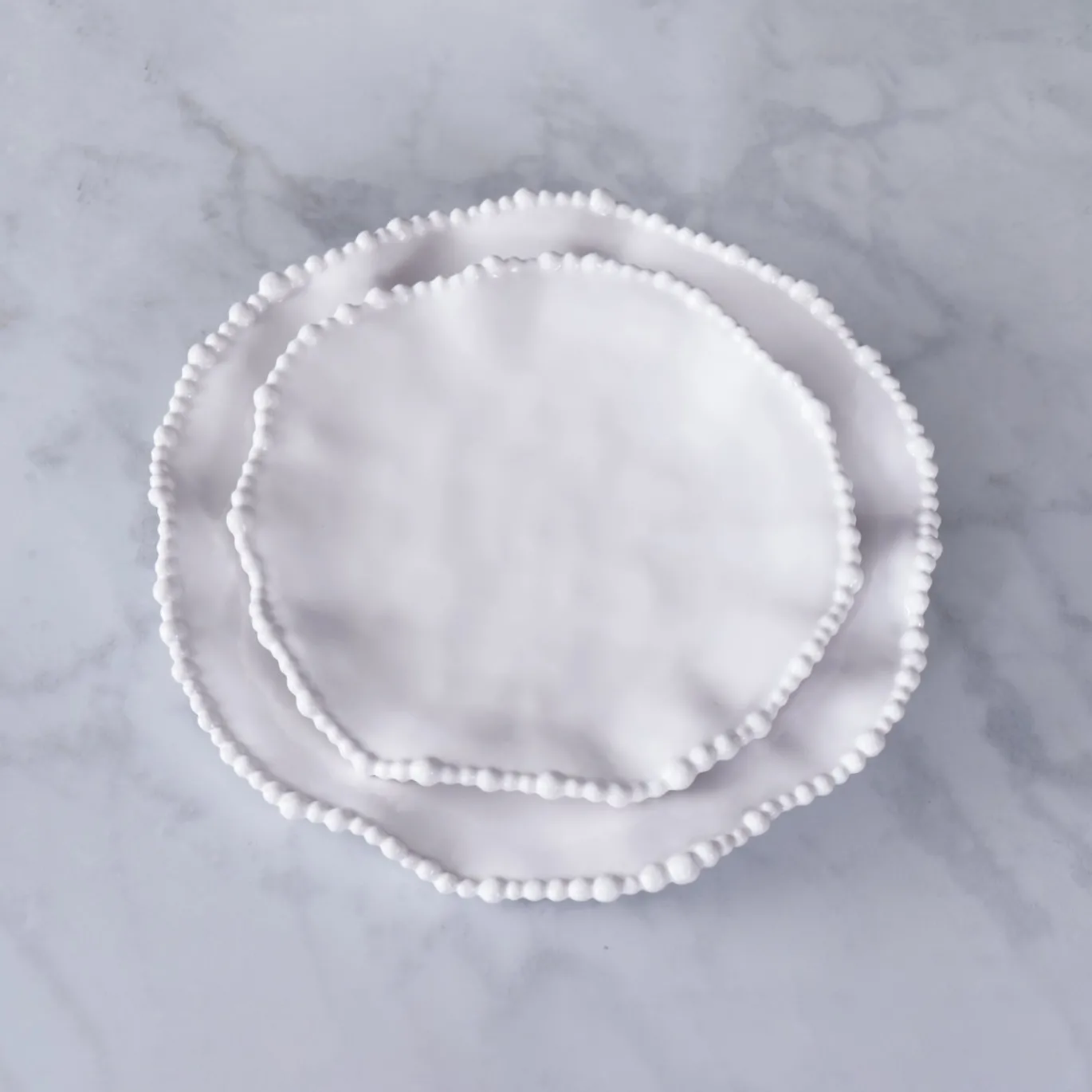 VIDA Alegria 9" Salad Plate Set of 4 (White)