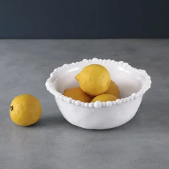 VIDA Alegria Cereal Bowl Set of 4 (White)