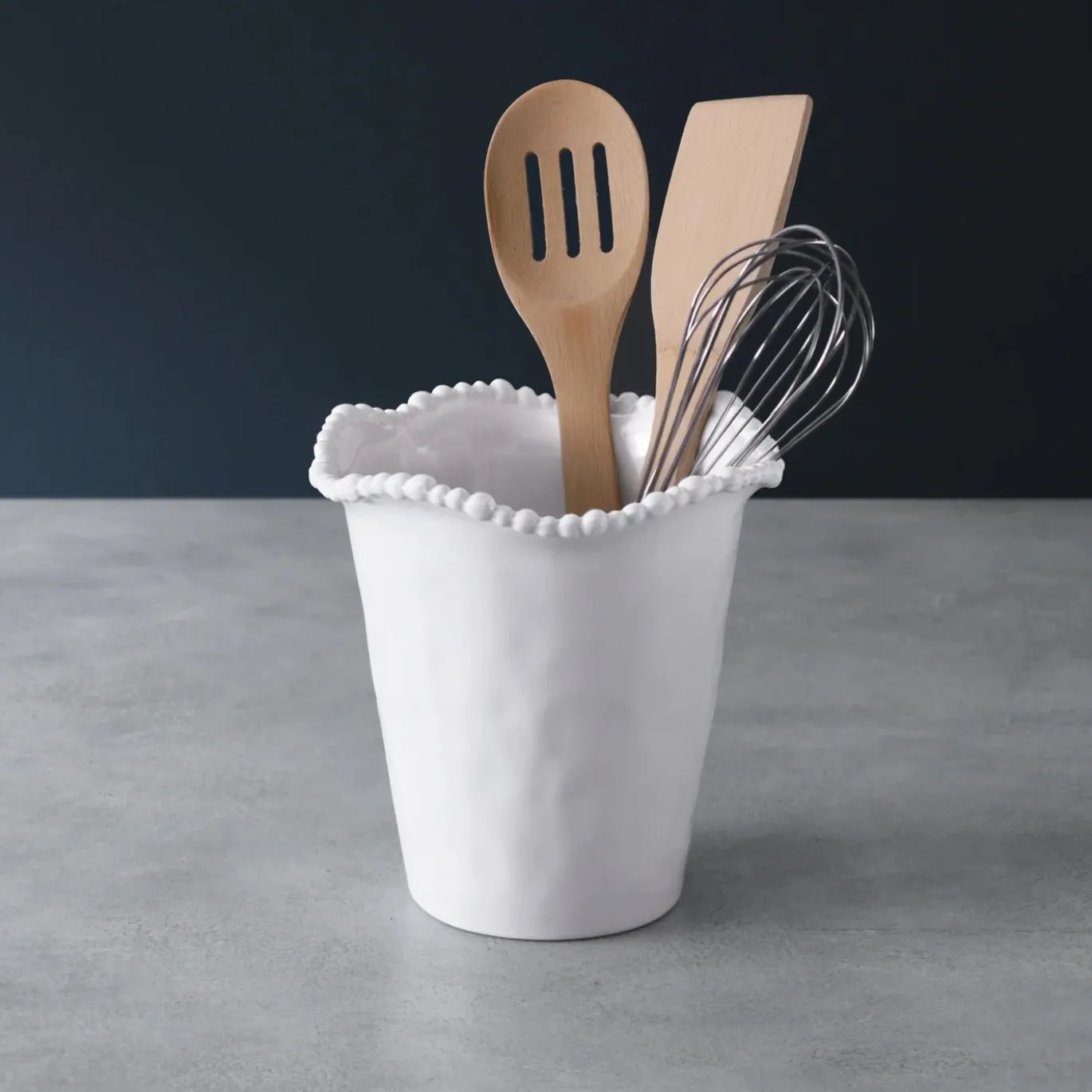 VIDA Alegria Kitchen Utensil Holder (White)