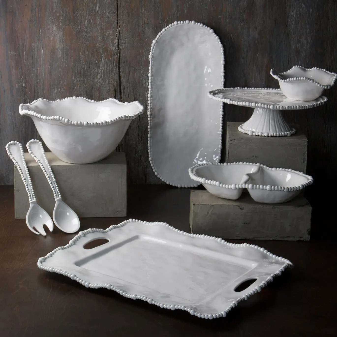 VIDA Alegria Large Bowl White