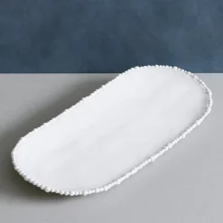 VIDA Alegria Large Oval Platter (White)