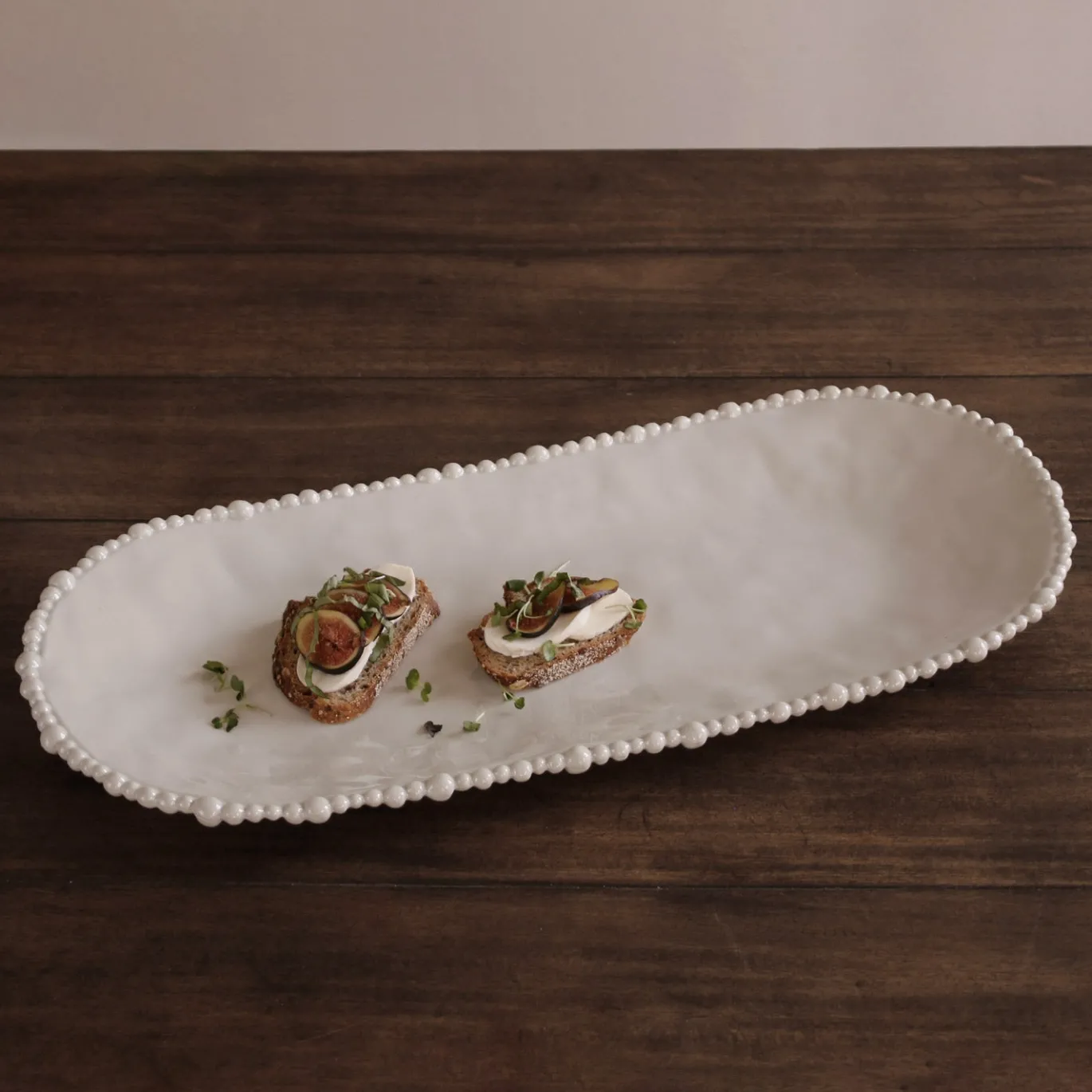 VIDA Alegria Large Oval Platter (Sand)