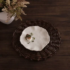 VIDA Alegria Salad Plate Set of 4 (Sand)