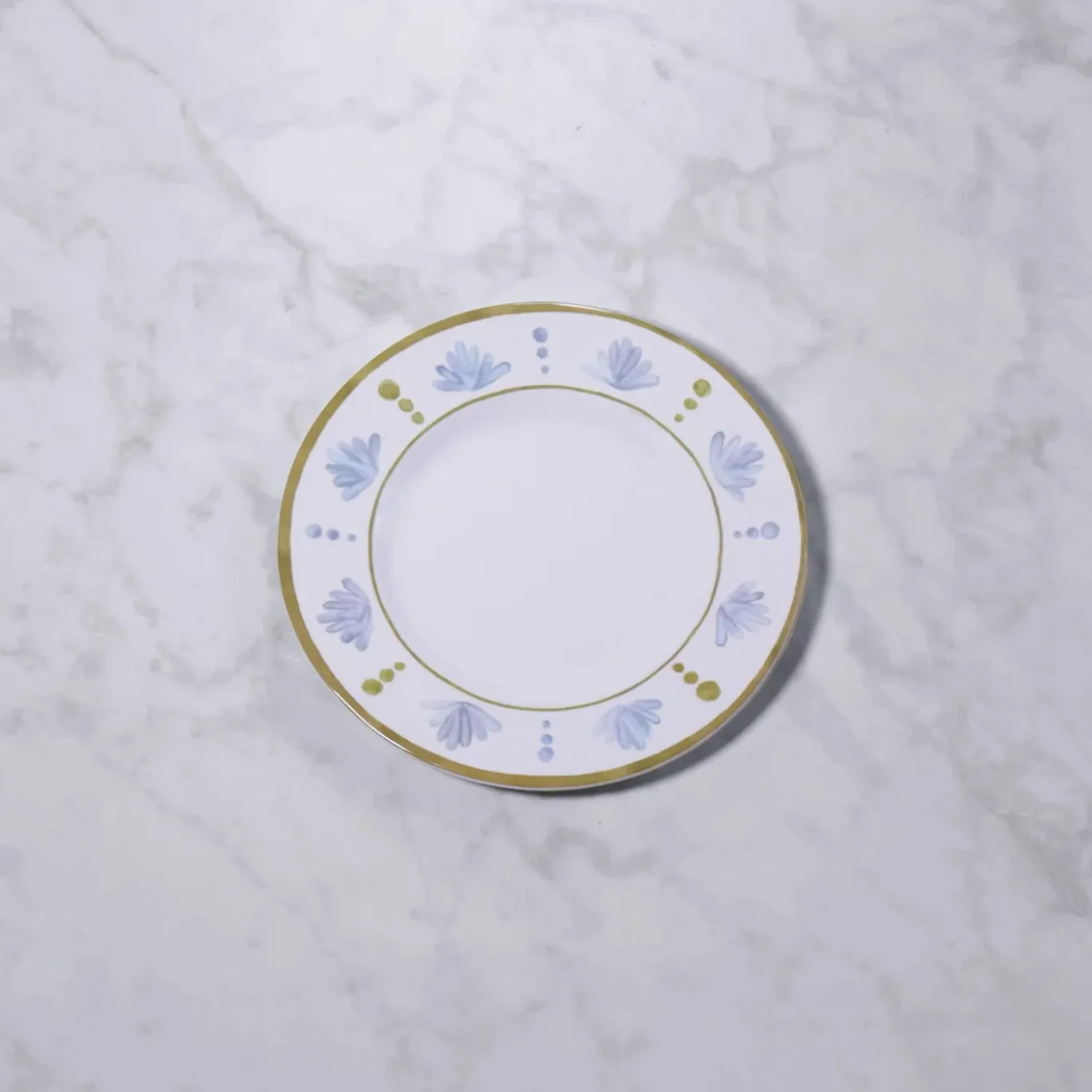 VIDA Athena Dinner Plate 11" Set of 4 (Blue and Green)