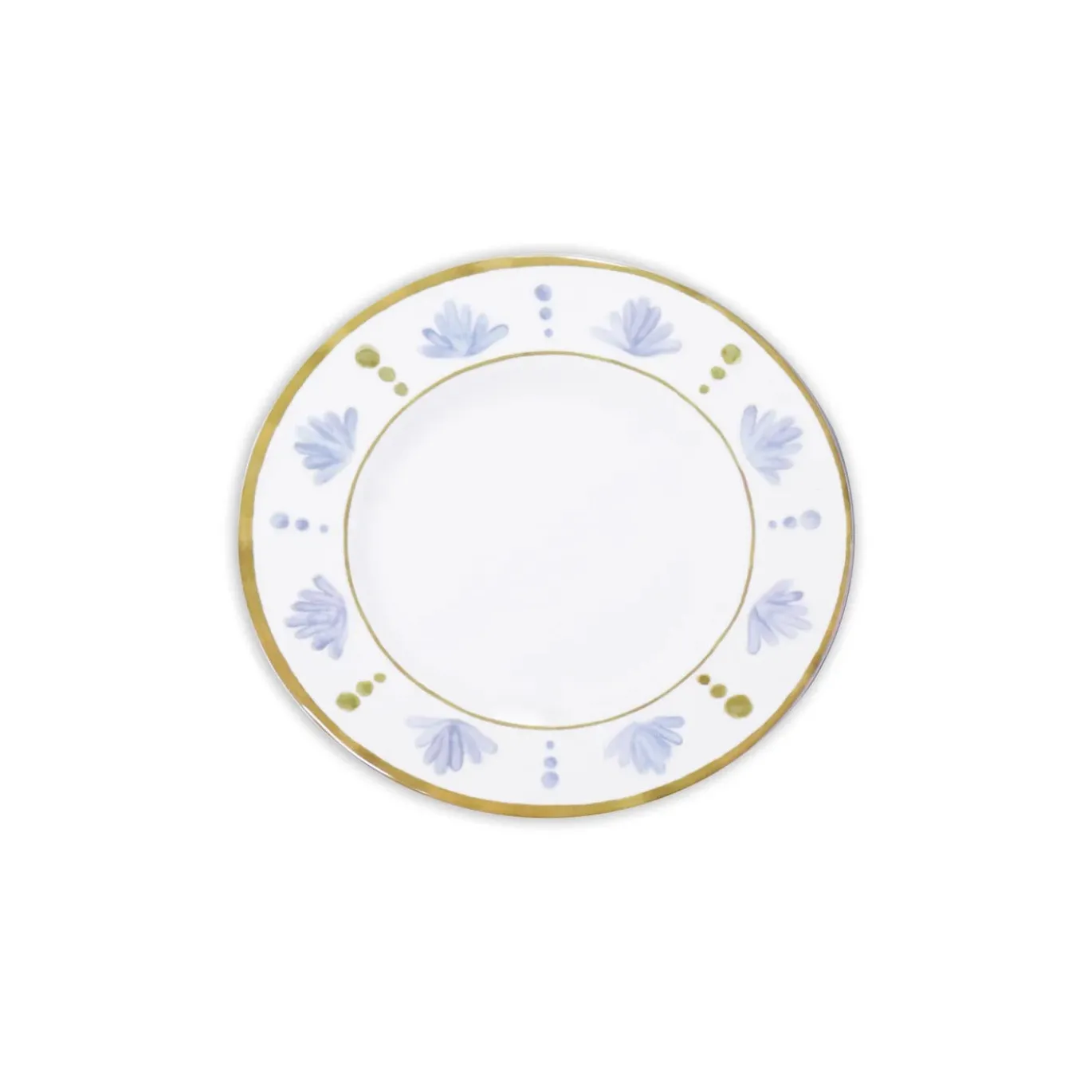 VIDA Athena Dinner Plate 11" Set of 4 (Blue and Green)