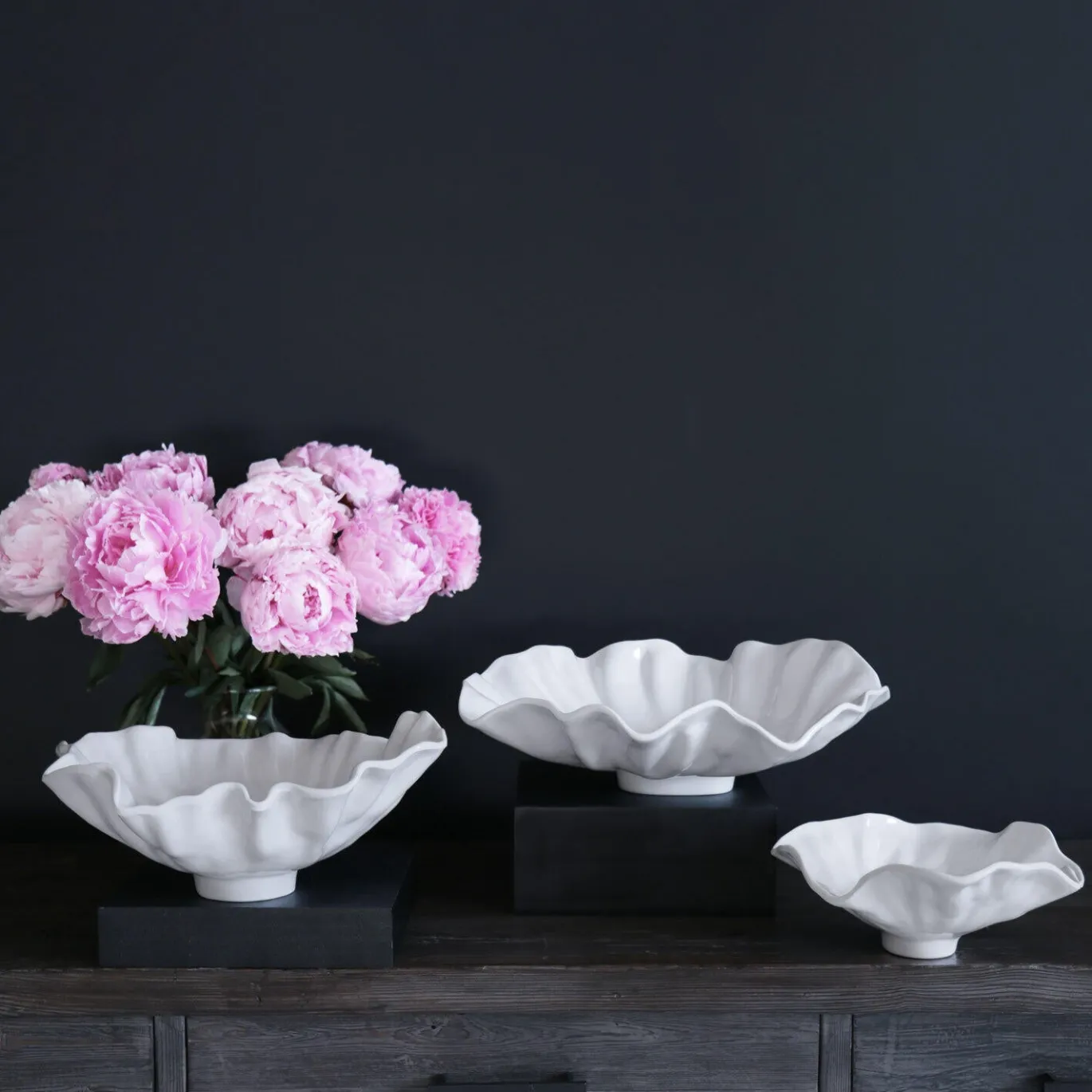 VIDA Bloom Large Bowl (White)