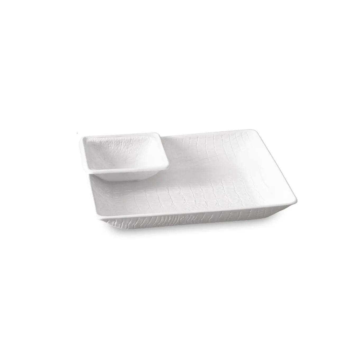 VIDA Croc Chip & Dip (White)