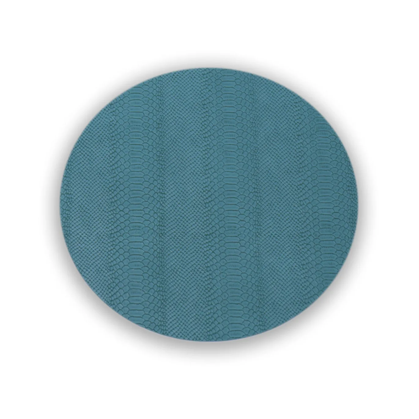 VIDA Croc Reversible 15.5" Round Placemats Set of 4 (Butterfly)