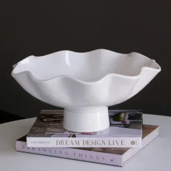 VIDA Havana Carola Large Pedestal White
