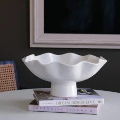 VIDA Havana Carola Large Pedestal White