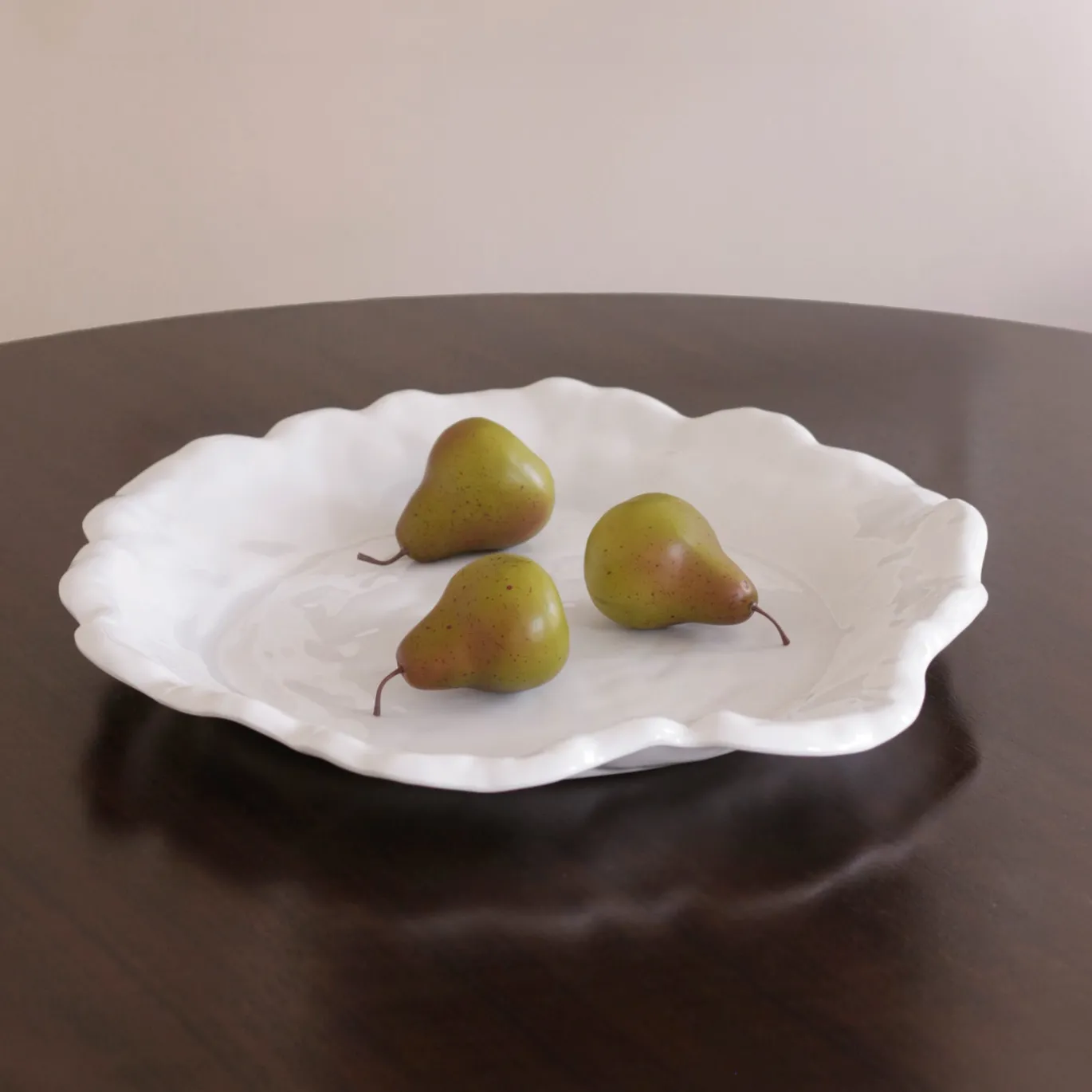 VIDA Havana Extra Large Round Platter (White)