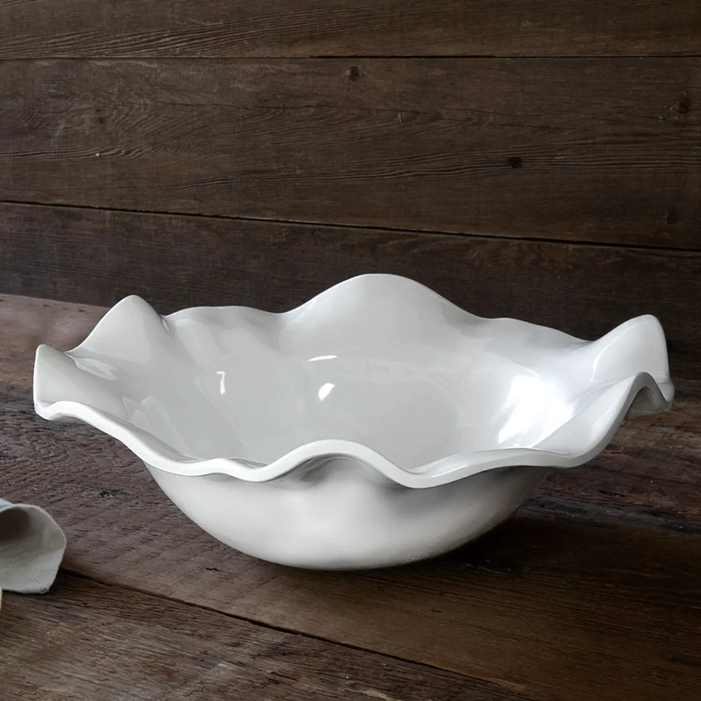 VIDA Havana Medium Bowl (White)