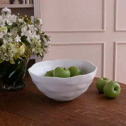 VIDA Nube Large Deep Round Bowl White