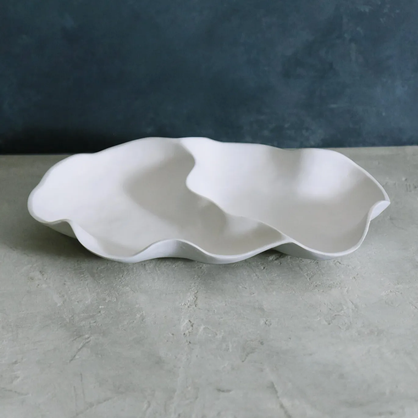 VIDA Nube Large Double Dip (White)