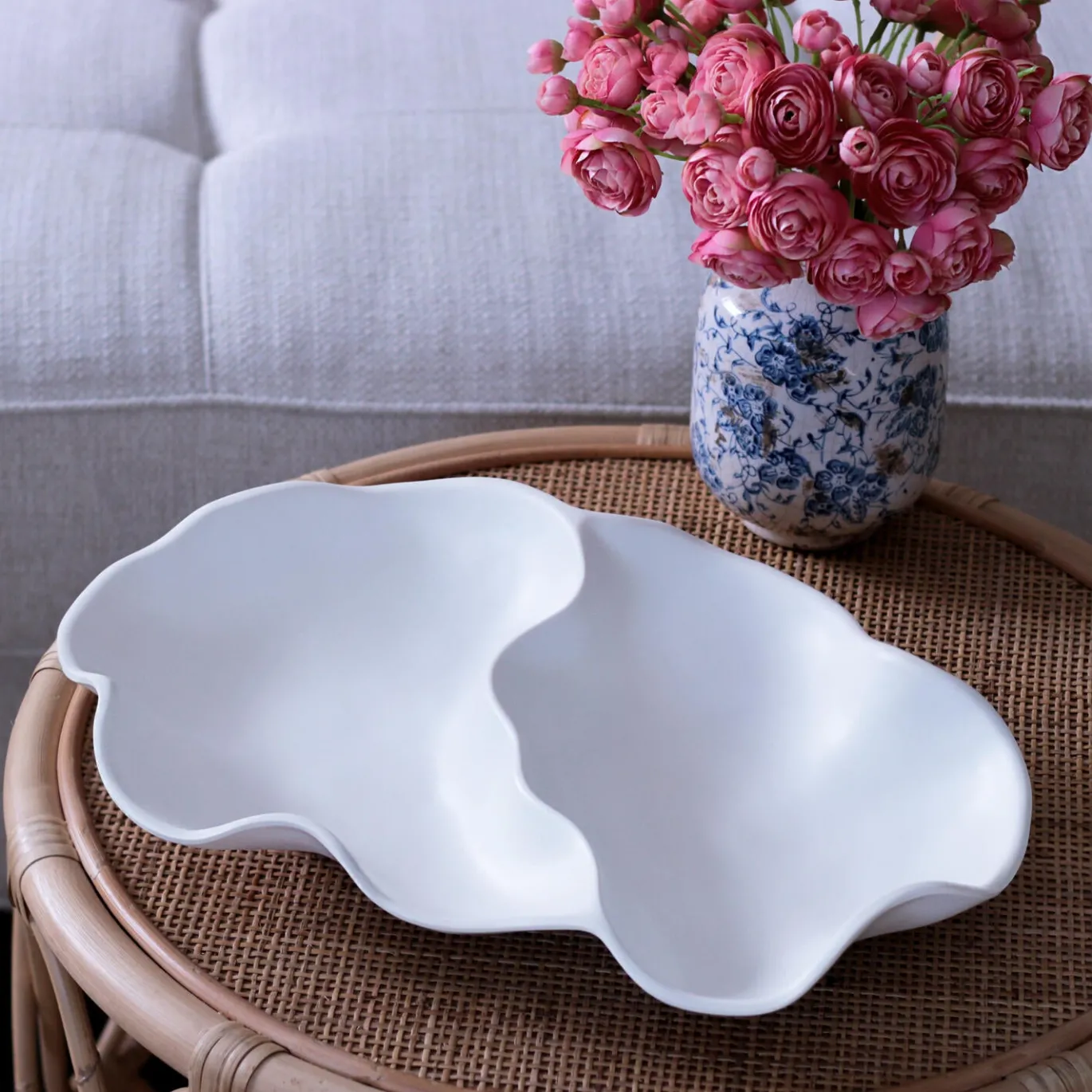 VIDA Nube Large Double Dip (White)