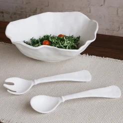 VIDA Nube Large Round Bowl (White)