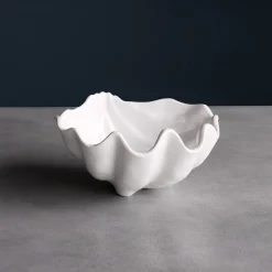 VIDA Ocean Shell Small Bowl (White)