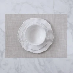 VIDA Rectangular Woven Placemats Set of 4 (Natural)