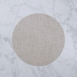 VIDA Round Woven Placemat Set of 4 (Natural)