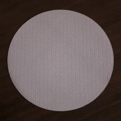 VIDA Snakeskin Reversible 15" Round Placemats Set of 4 (Pale Green and
