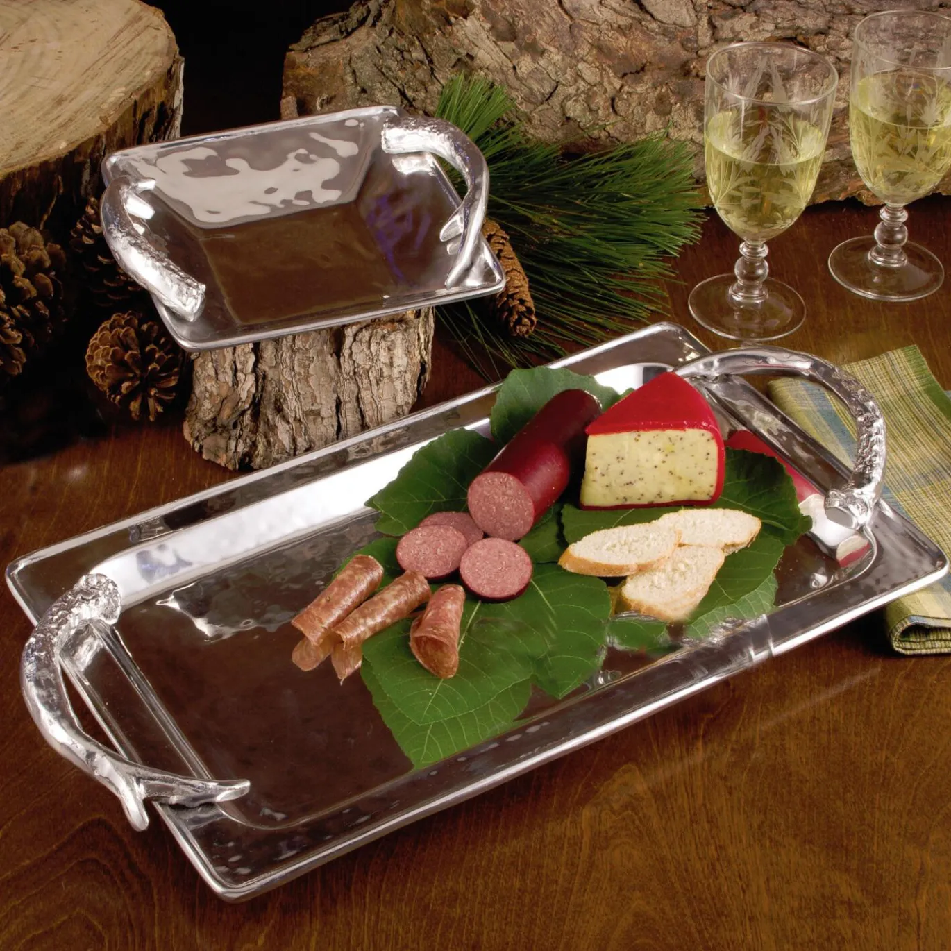 WESTERN Antler Large Rectangular Tray